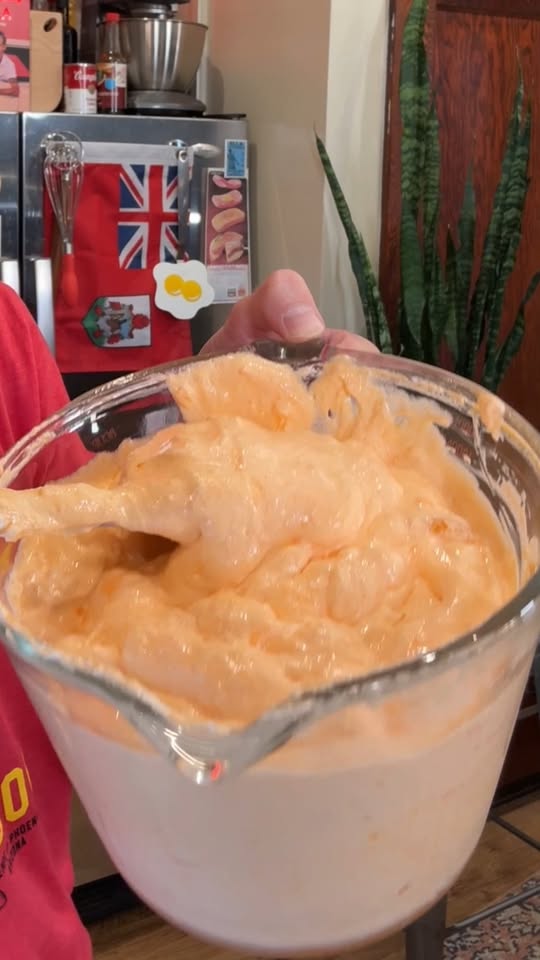 Orange Sherbet Salad