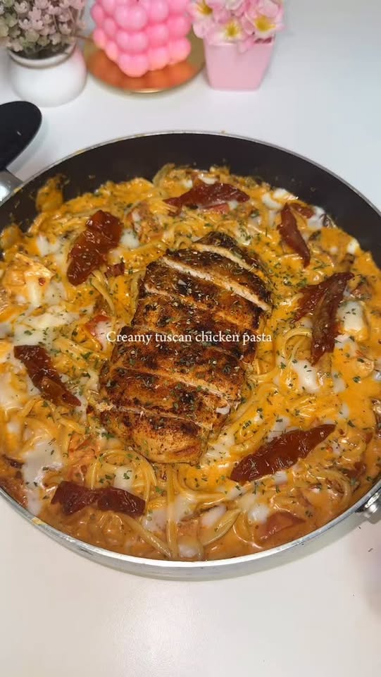 Creamy Tuscan Chicken Pasta