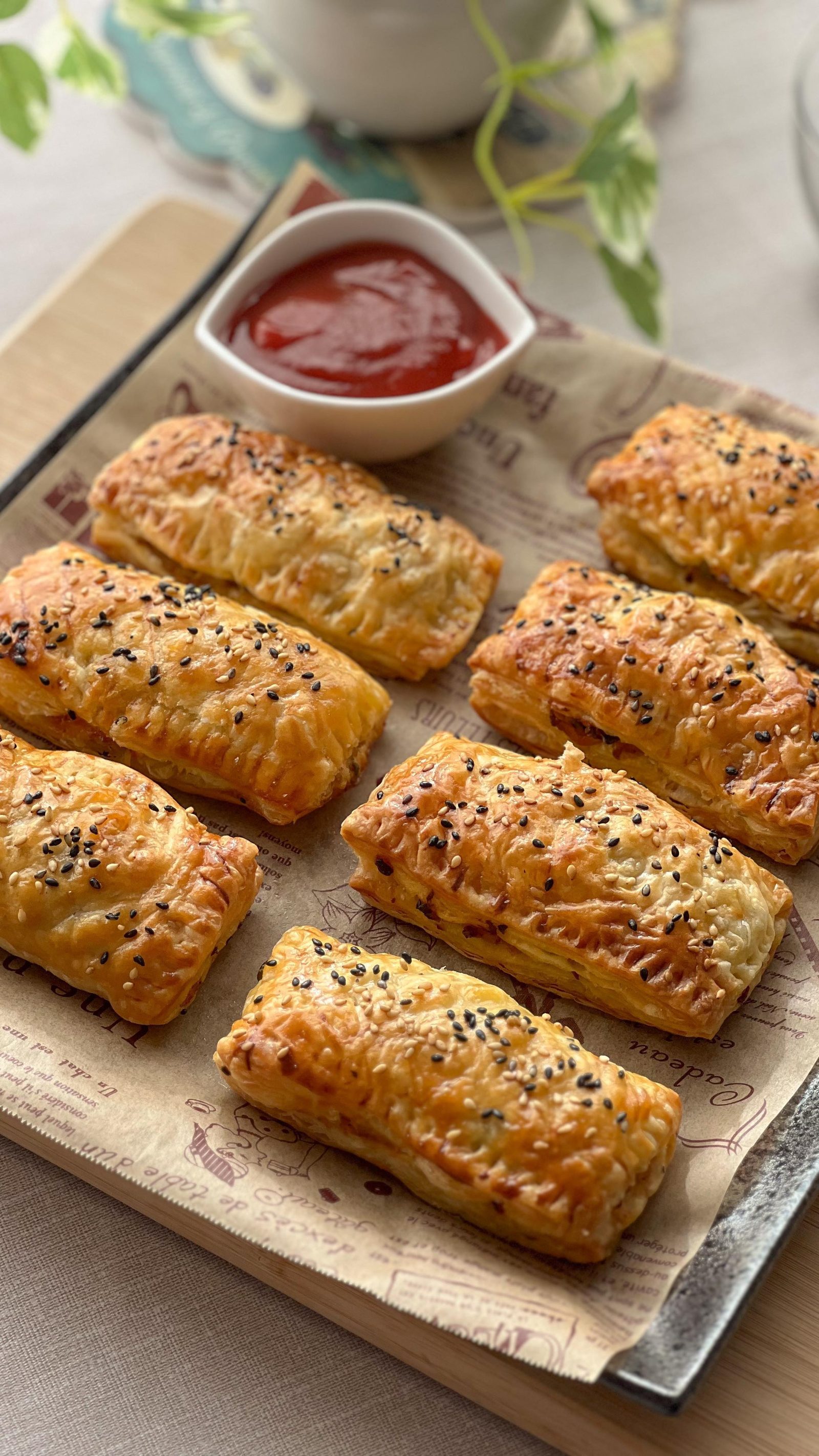 Bakery-Style Chicken Puff Pastry