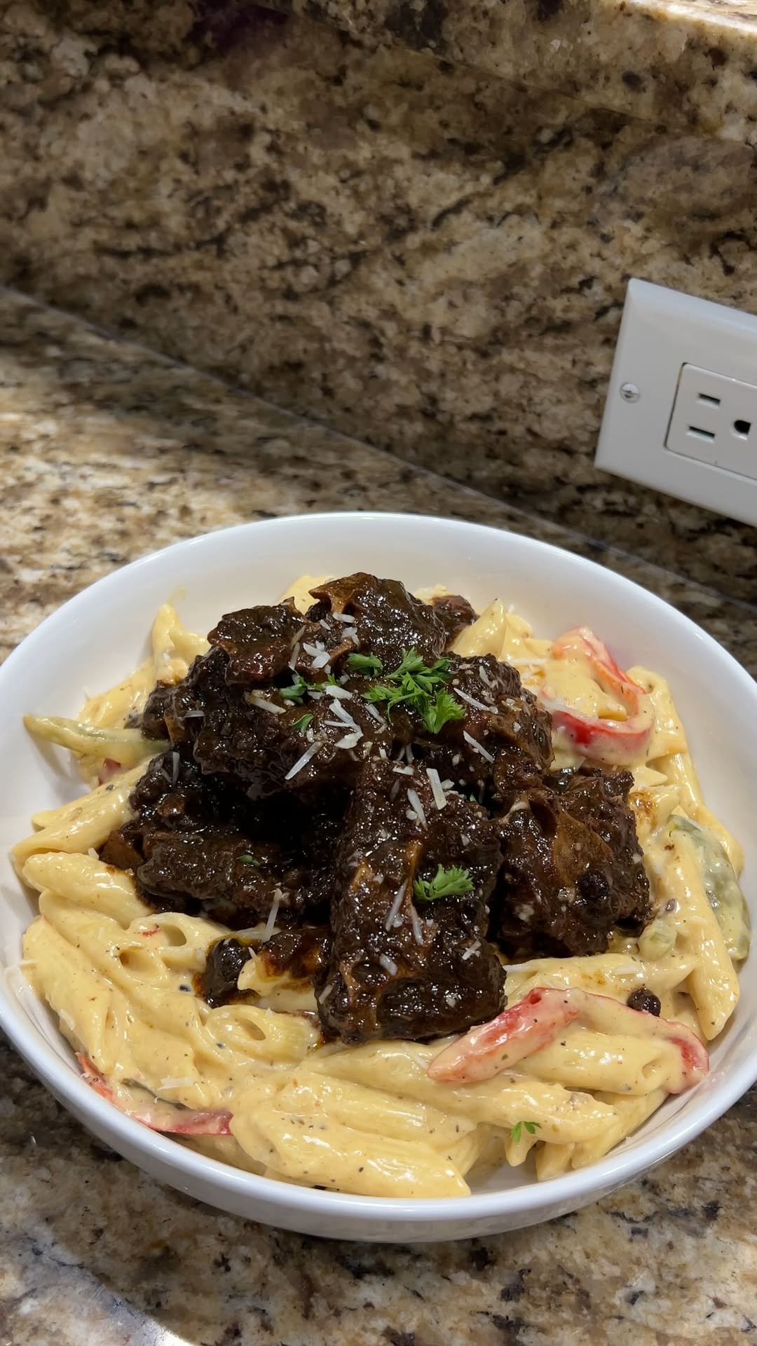 Oxtail Rasta Pasta