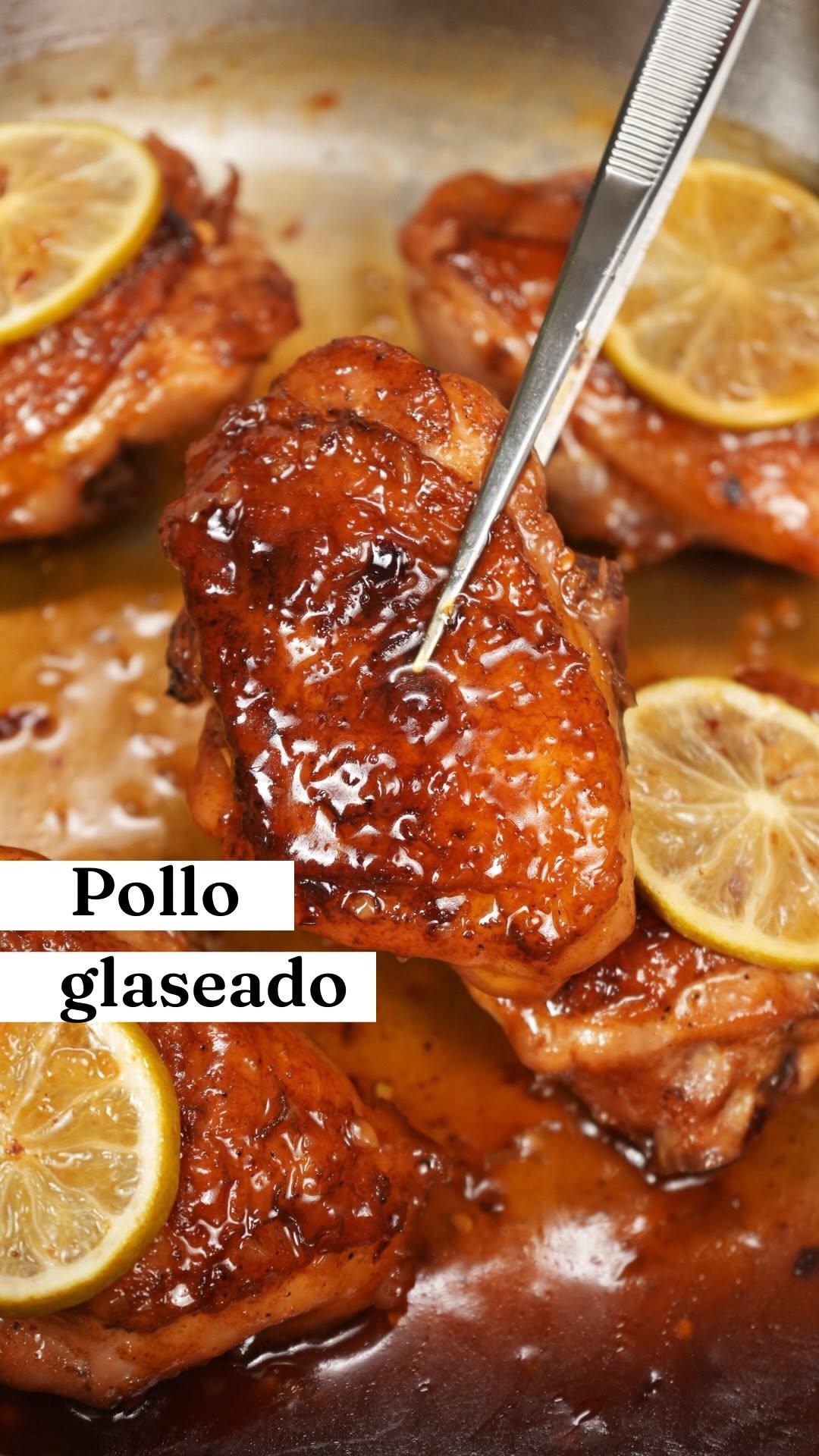 Honey, Garlic and Lemon Glazed Chicken