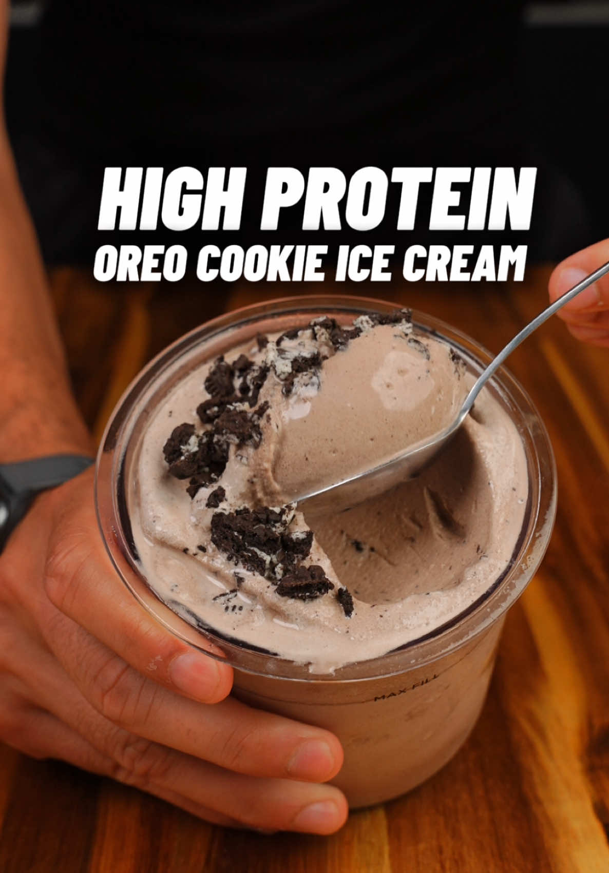 Easy High Protein Oreo Ice Cream