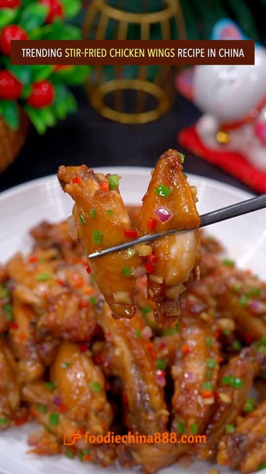 Trending Stir-Fried Chicken Wings