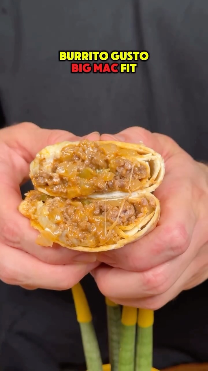 Big Mac-Style Fit Burrito