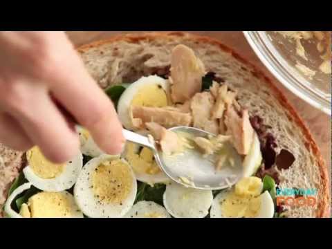 Tuna Nicoise Sandwich