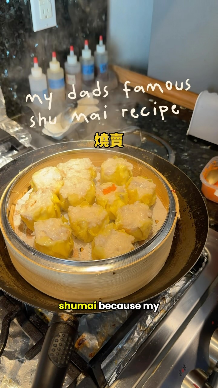Dad's Perfectly Crafted Homemade Shu Mai