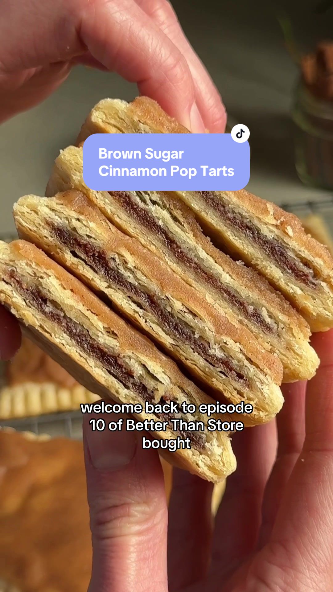 Homemade Brown Sugar Cinnamon Pop Tarts