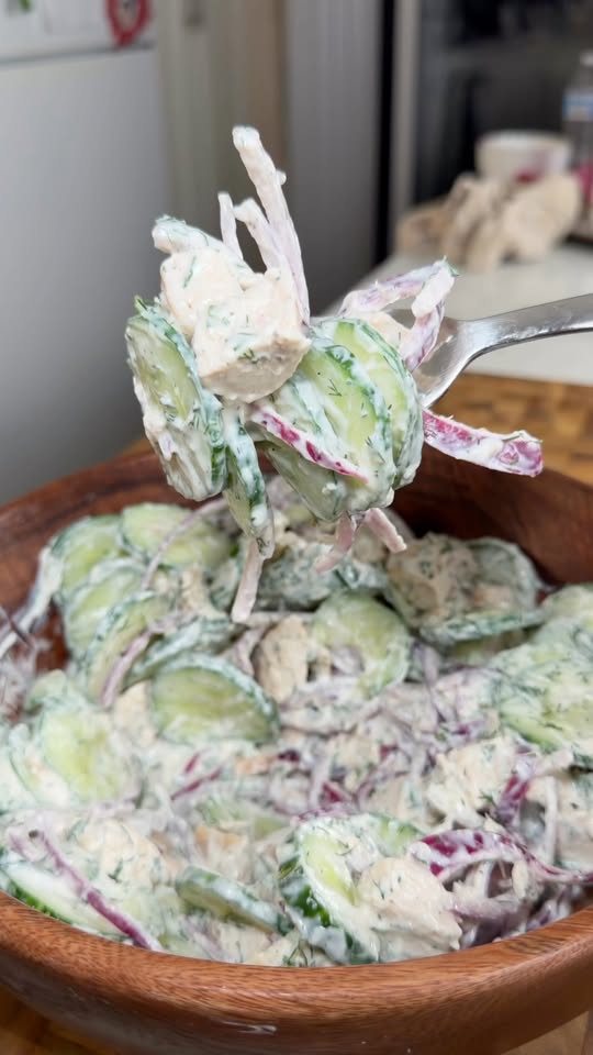 Easy 20-Minute Tzatziki Chicken Salad