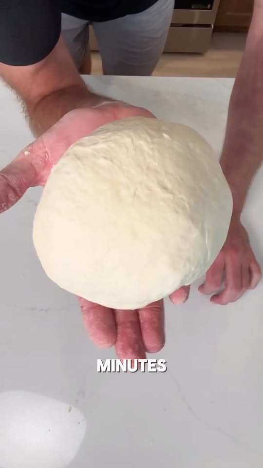 No-Mixer NY Style Pizza Dough