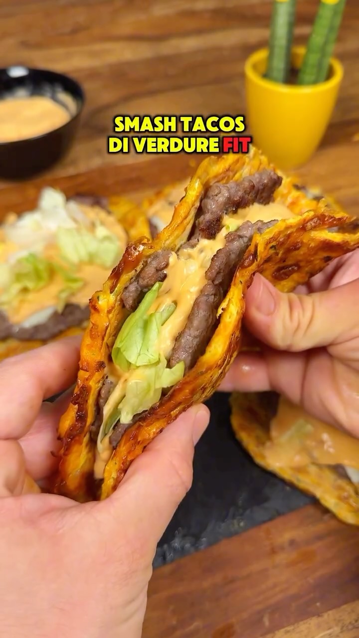 Fit Vegetable Smash Tacos