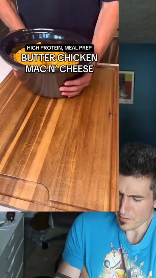 Butter Chicken (or Tofu) Mac and Cheese