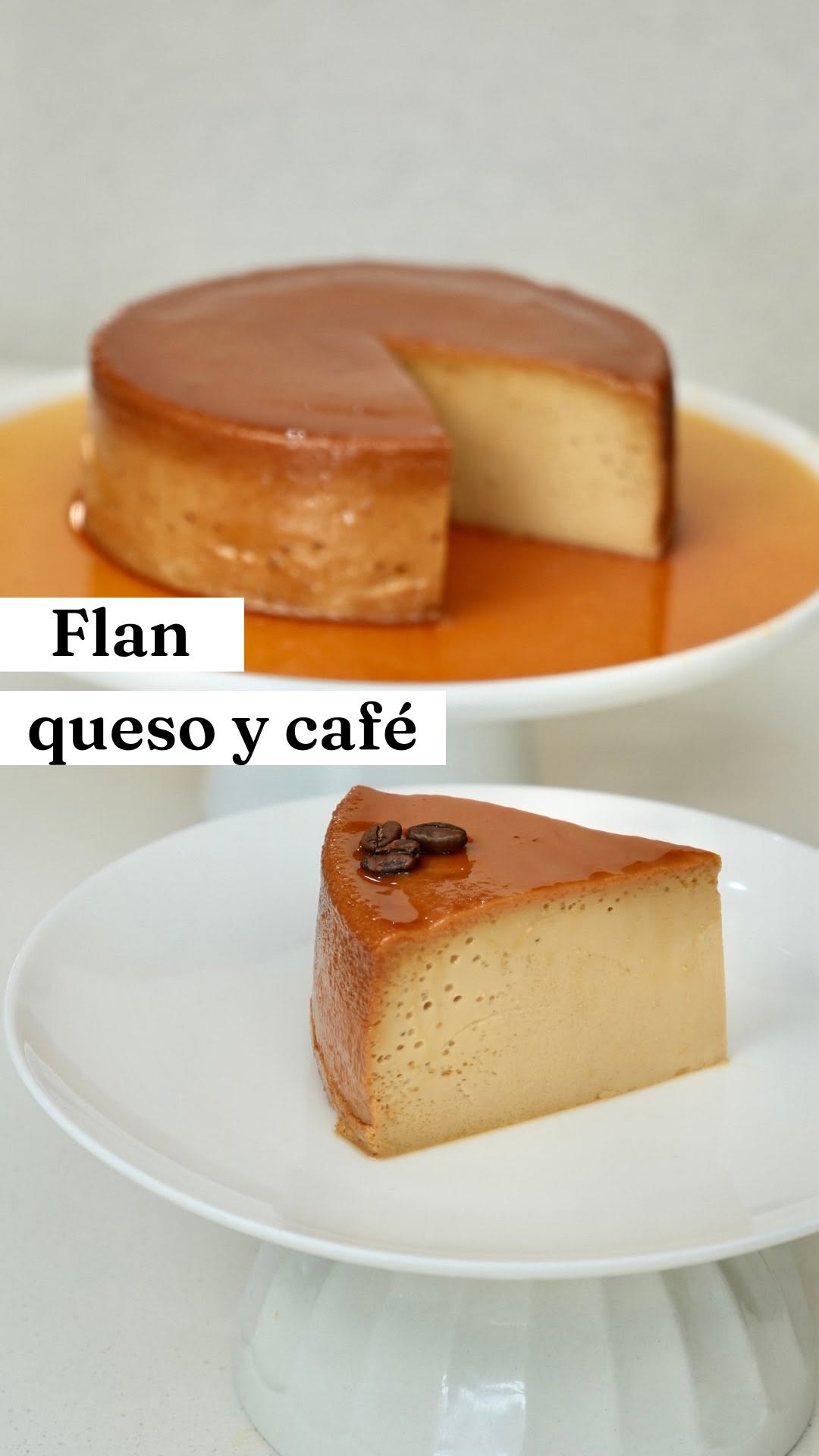 Cream Cheese and Coffee Flan