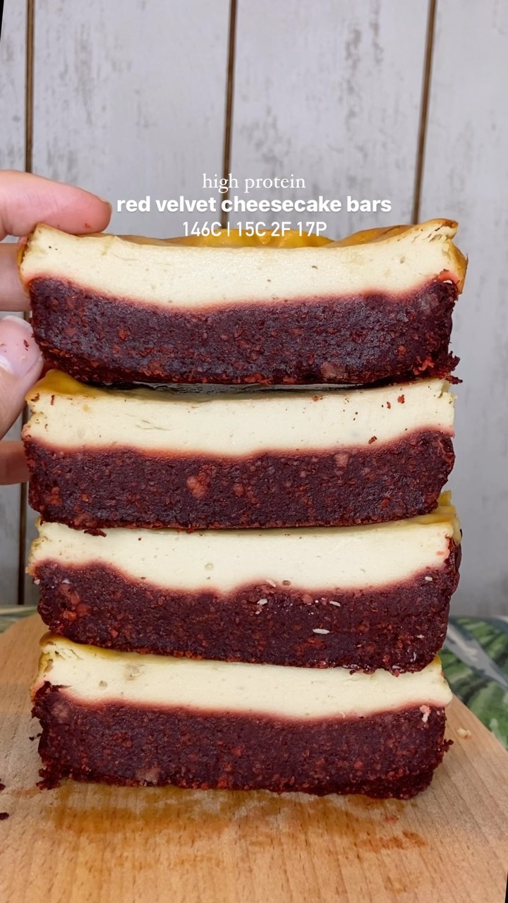 Red Velvet Cheesecake Bars