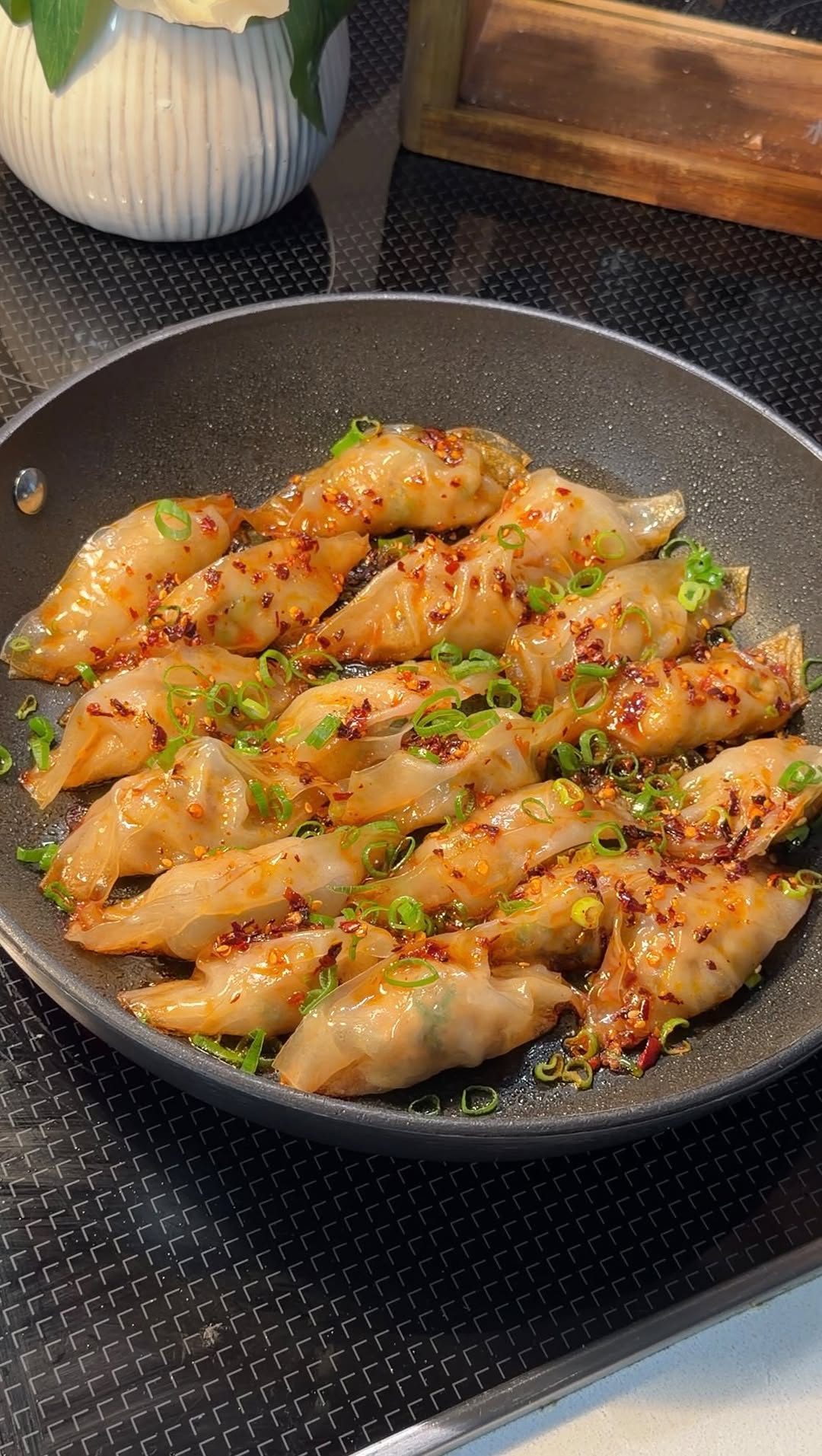 Crispy Shrimp & Pork Rice Paper Dumplings