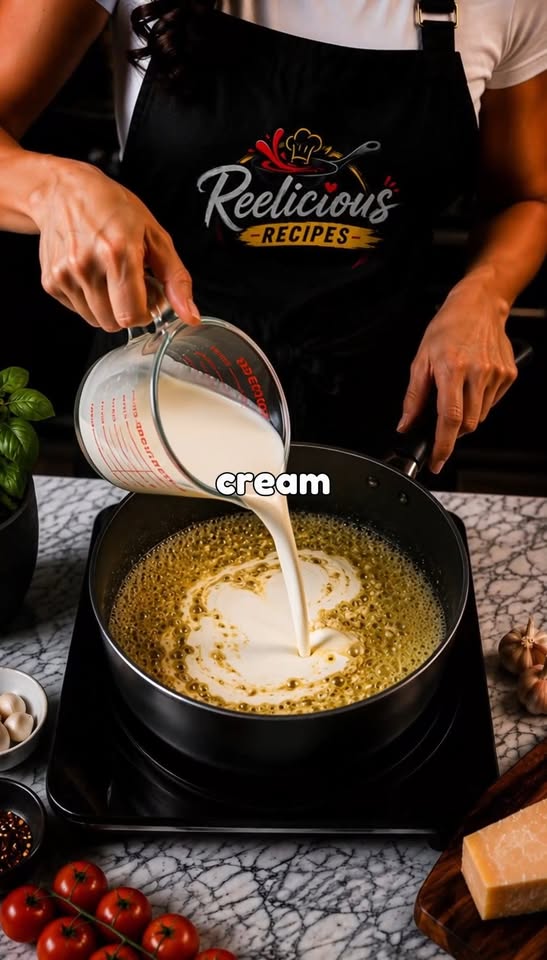 Spicy Garlic Cream Pasta