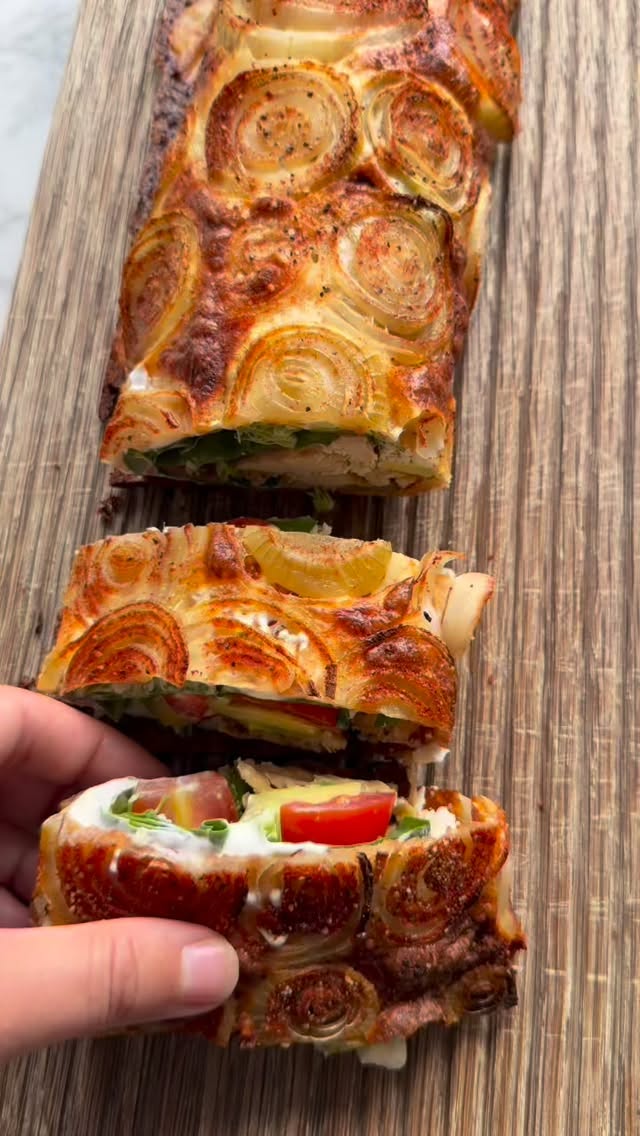 Crispy Cheese and Onion Wrap (Gluten-Free)