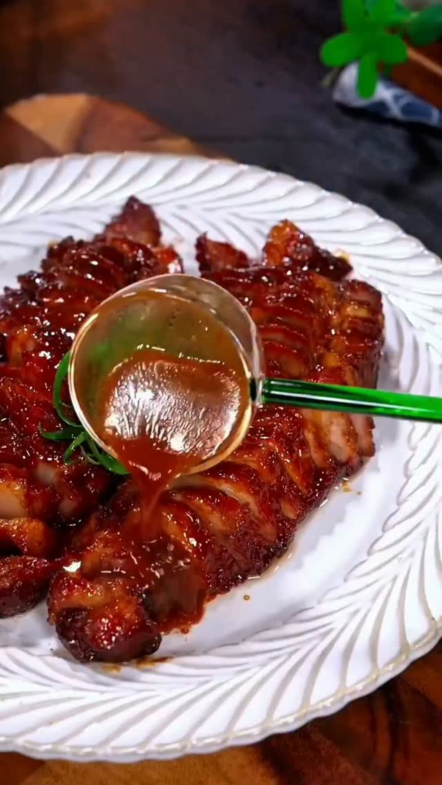 Honey Char Siu in a Rice Cooker