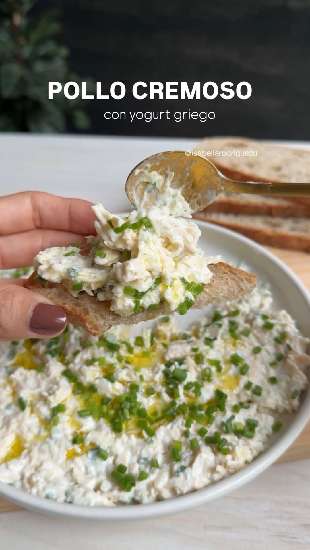 Creamy Chicken with Chives and Greek Yogurt
