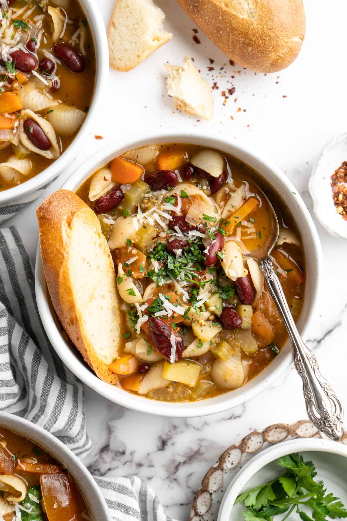 Vegetable Minestrone Soup