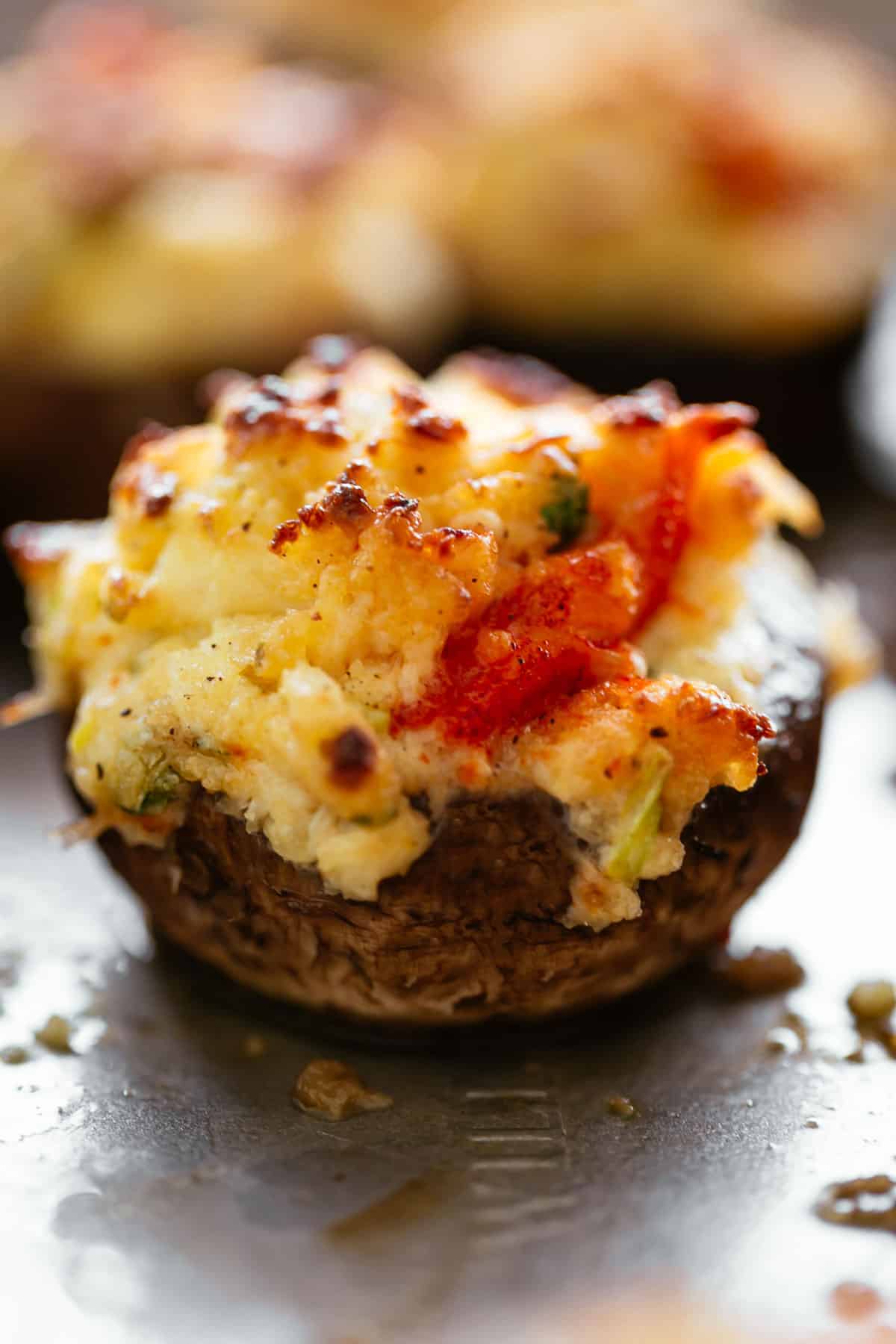 Crab Stuffed Mushrooms
