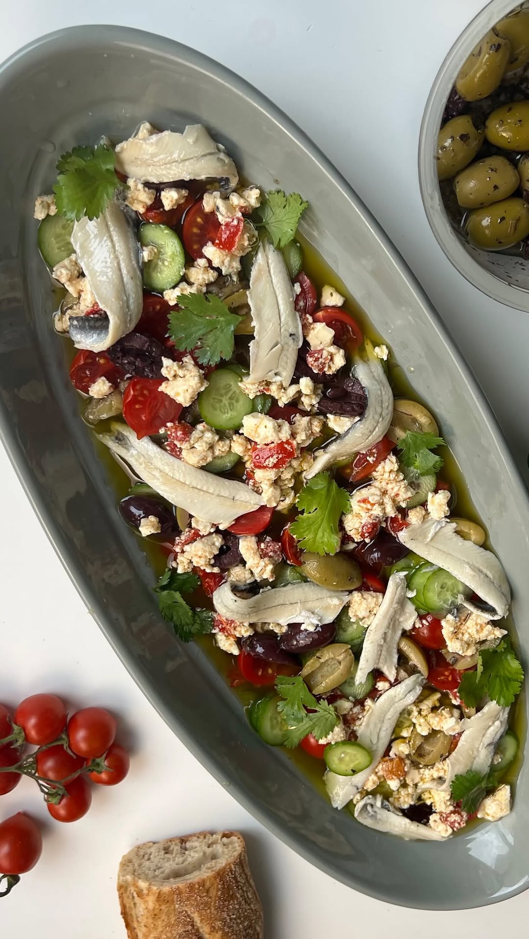 Lazy Mediterranean Salad