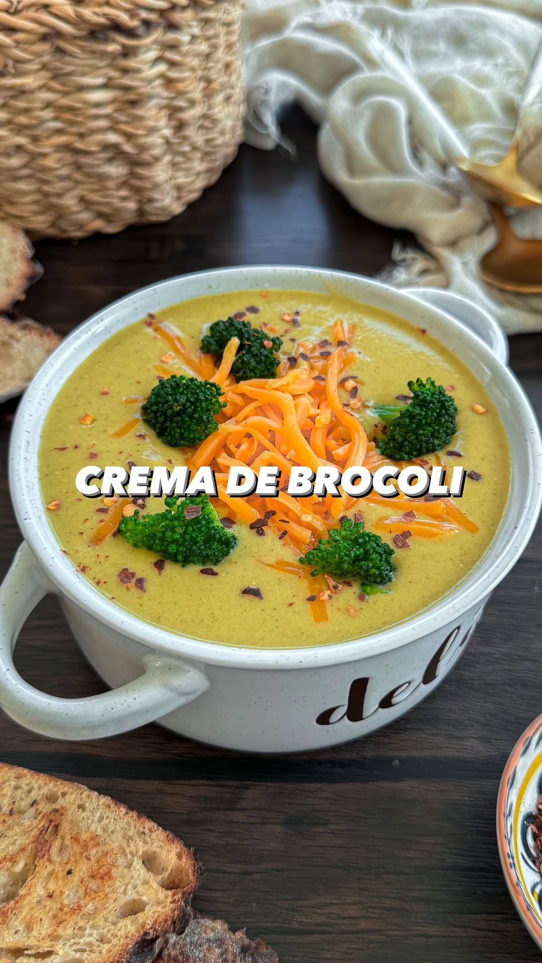 Creamy Broccoli and Cheese Soup