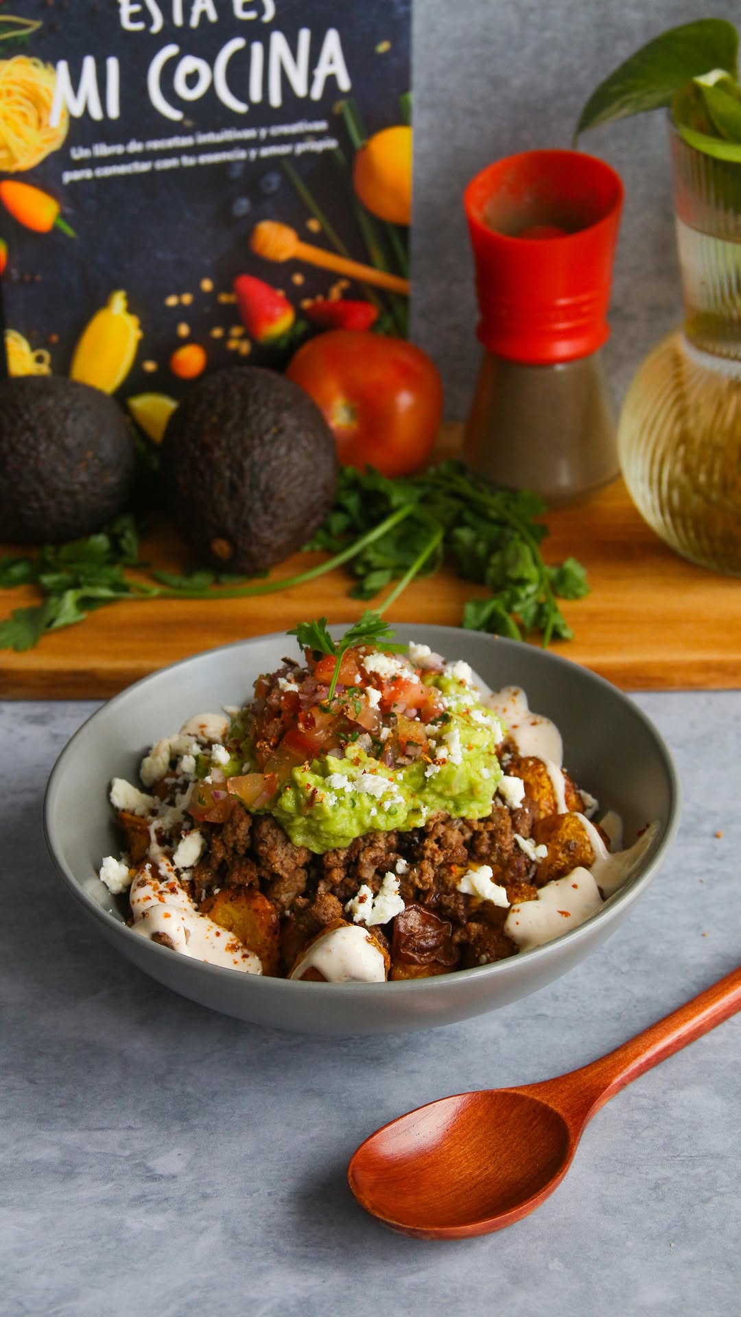 Air Fryer Criolla Potato Bowl