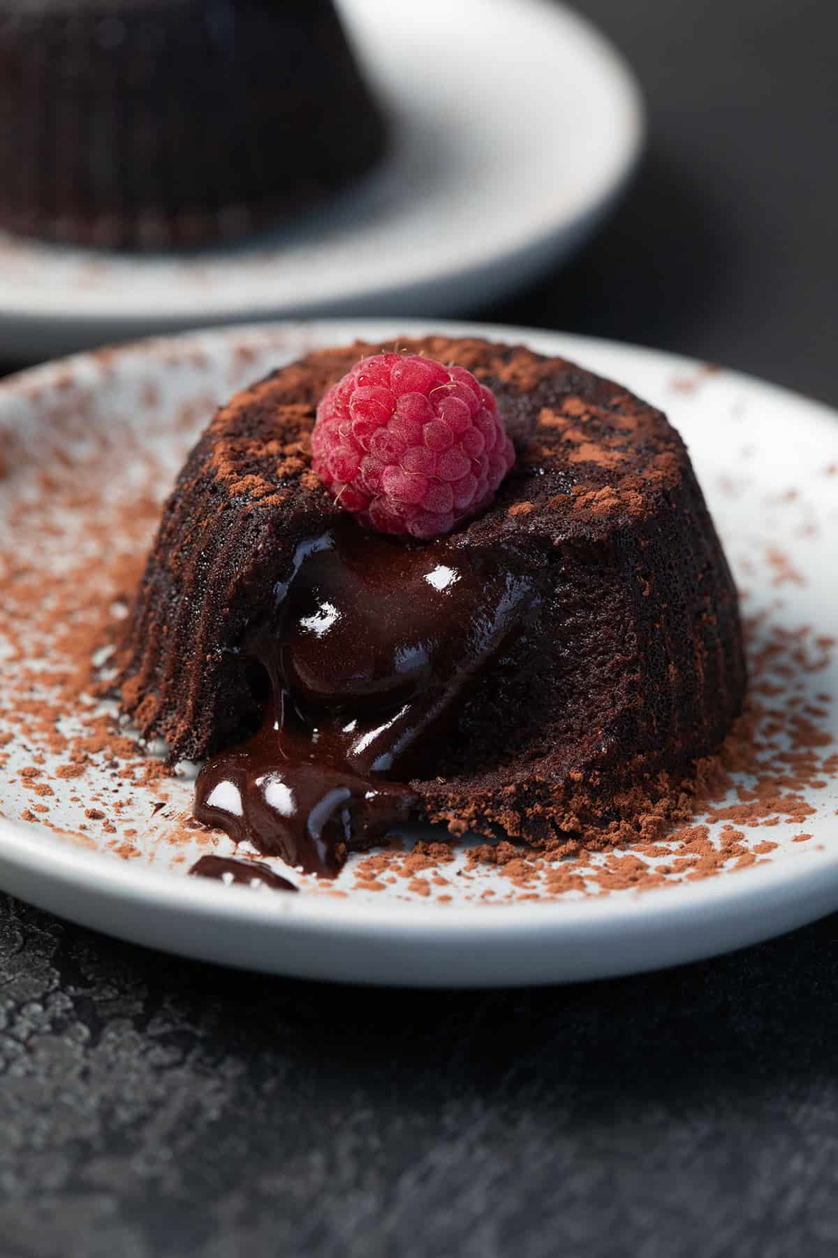 Air Fryer Keto Lava Cakes