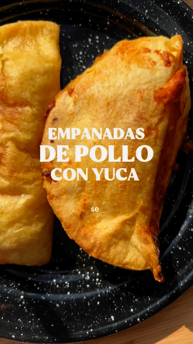 Yuca Empanadas with Chicken