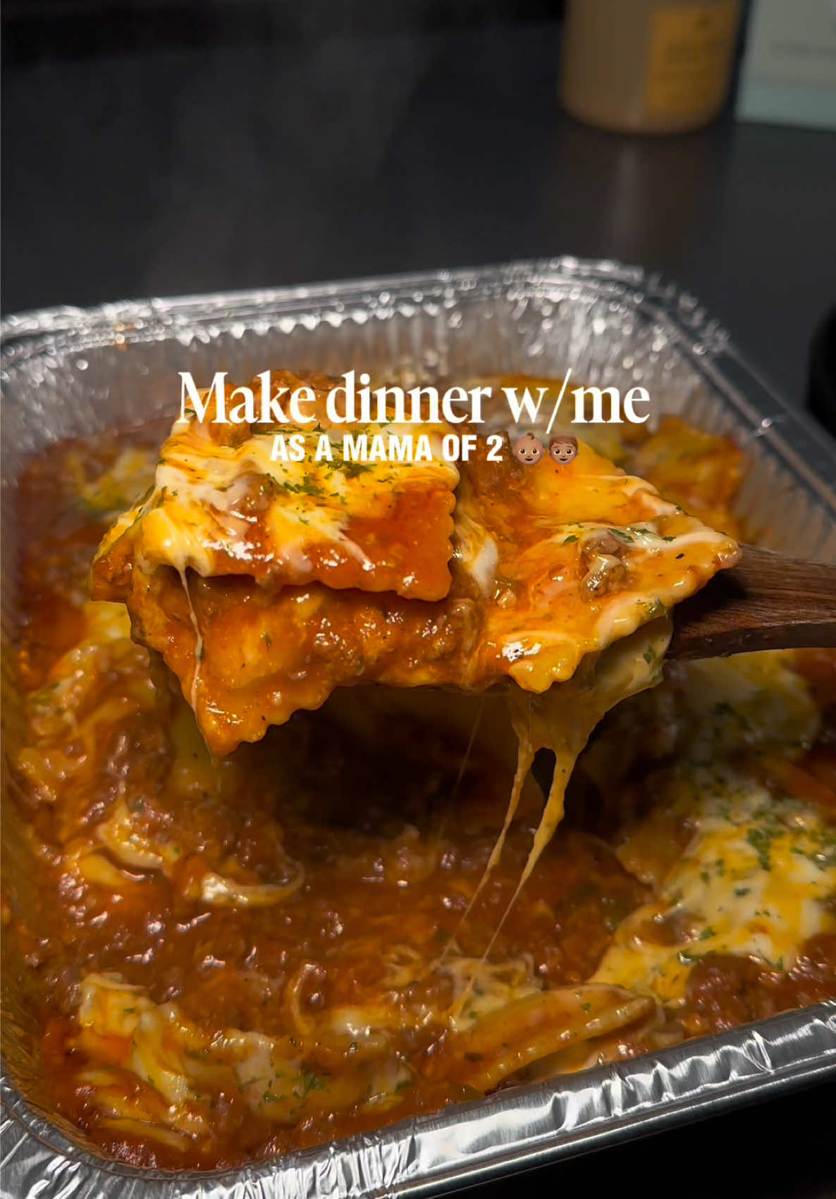 Homemade Beef Ravioli Bake