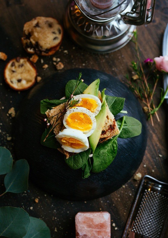 Avocado Toast with a Jammy Egg