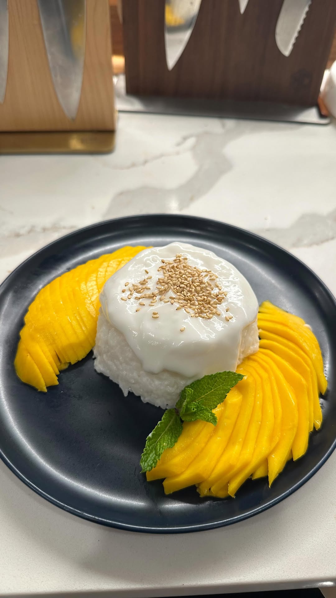 Mango Sticky Rice (Not Too Sweet)