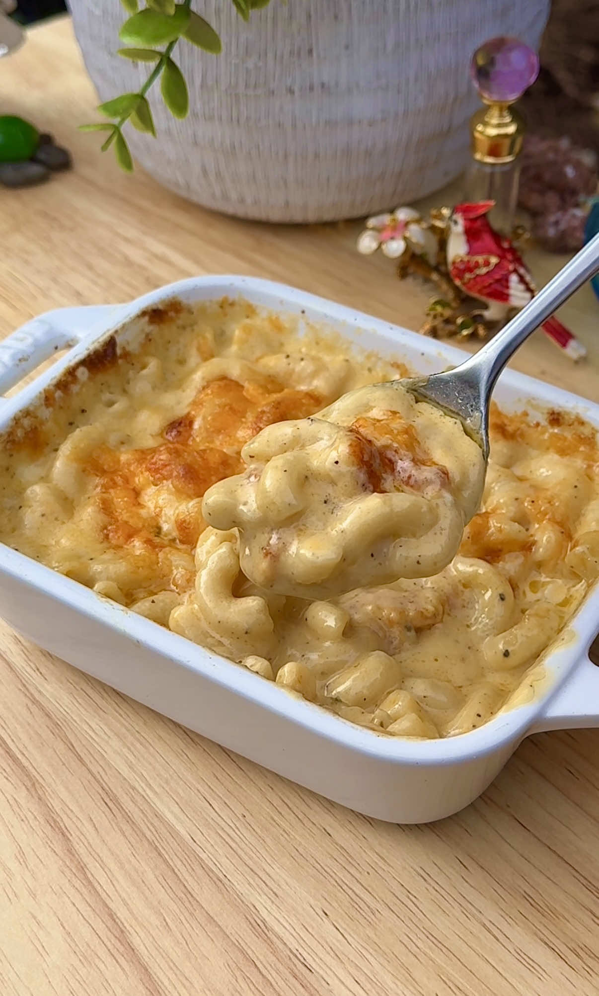 One Pan Single Serve Baked Mac & Cheese