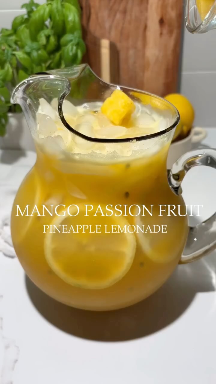 Mango Passion Fruit Pineapple Lemonade