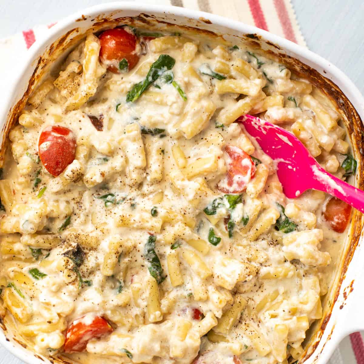 Baked Feta Mac and Cheese