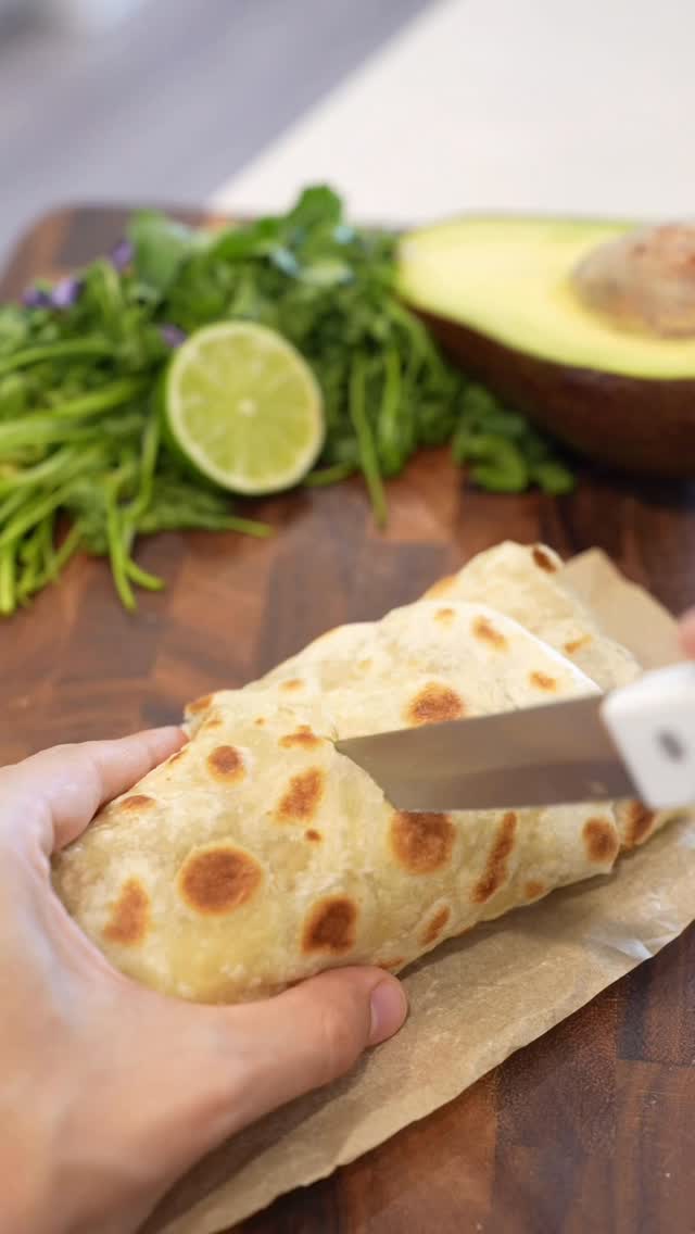 Creamy Tuna and Avocado Wrap