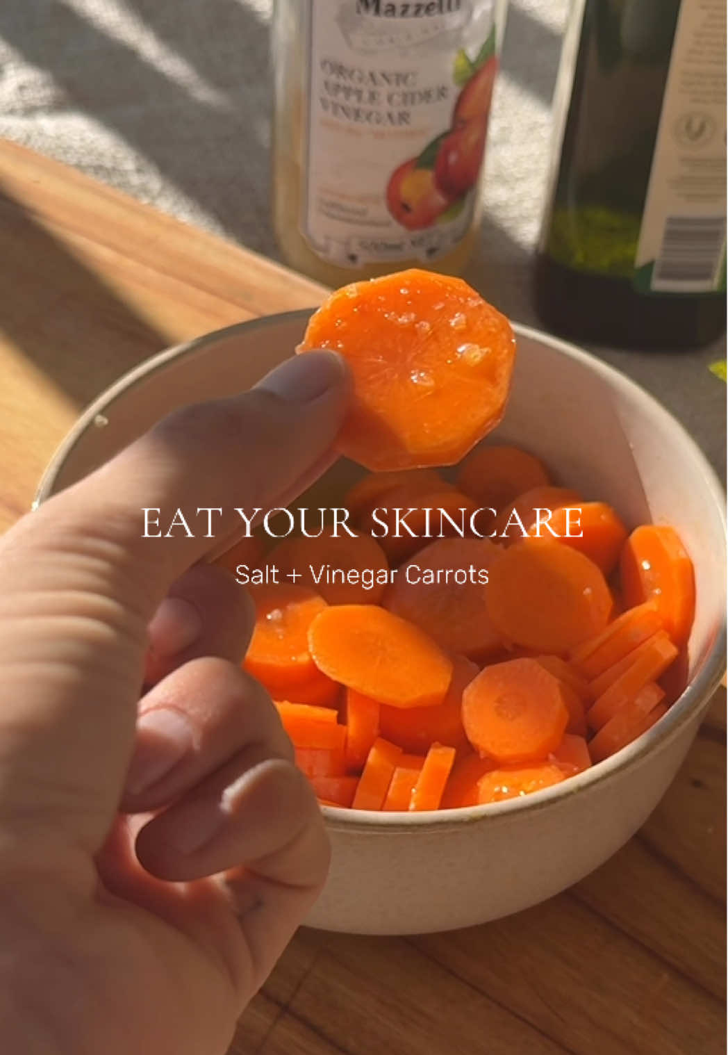 Salt and Vinegar Carrot Chips
