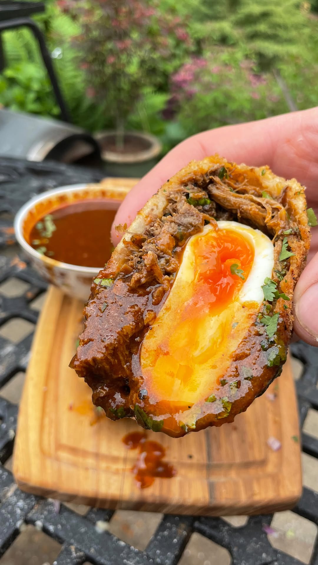 Birria Lamb Scotch Eggs