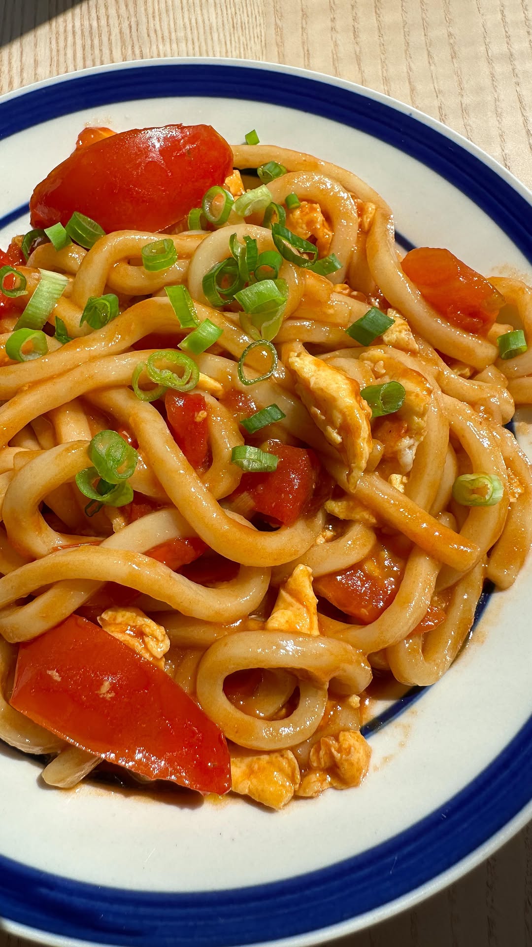 15-Minute Tomato Egg Udon