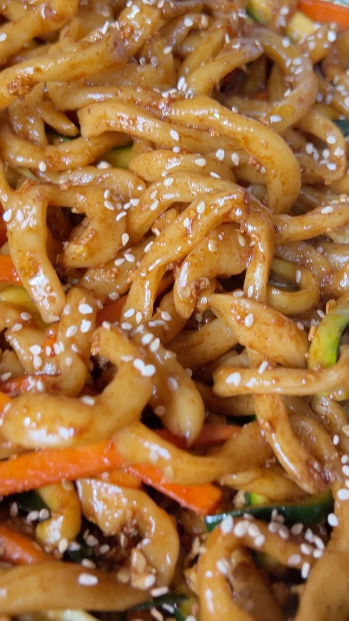 Homemade Udon Noodles