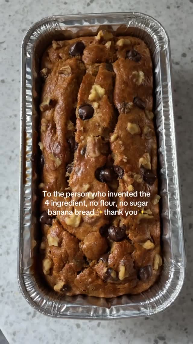 Peanut Butter Banana Bread