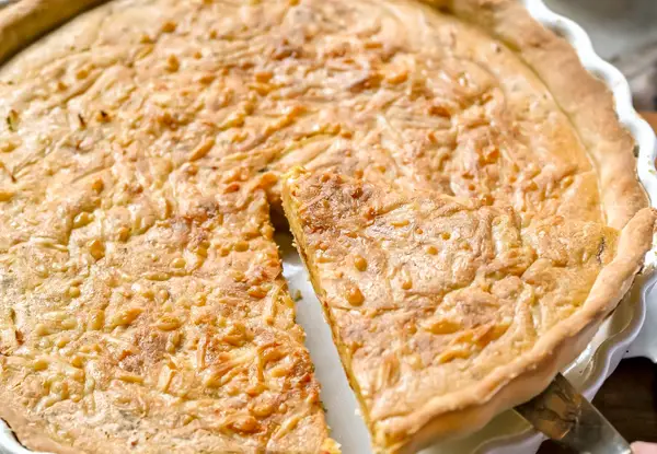 Vegan Quiche Lorraine (Egg-Free)