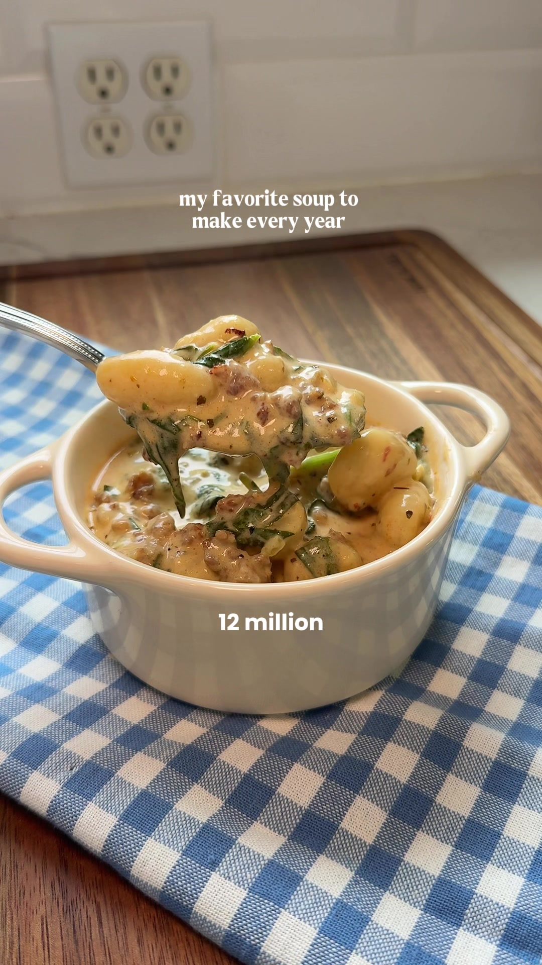 Italian Sausage Gnocchi Soup