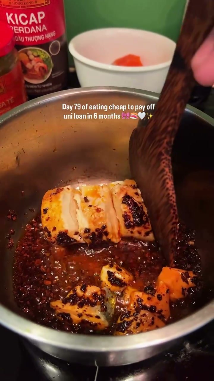 Thai Silken Tofu Salmon Curry