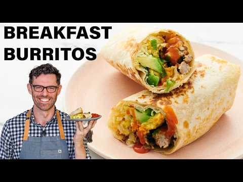 Easy Breakfast Burritos