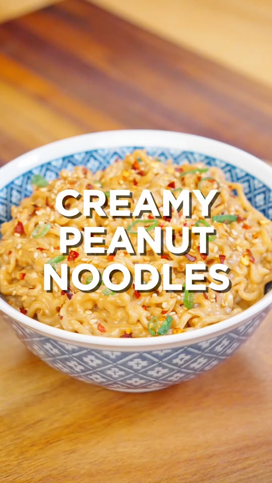Creamy Peanut Noodles