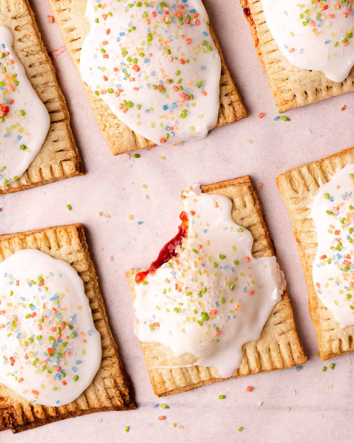 Strawberry Sourdough Pop Tarts