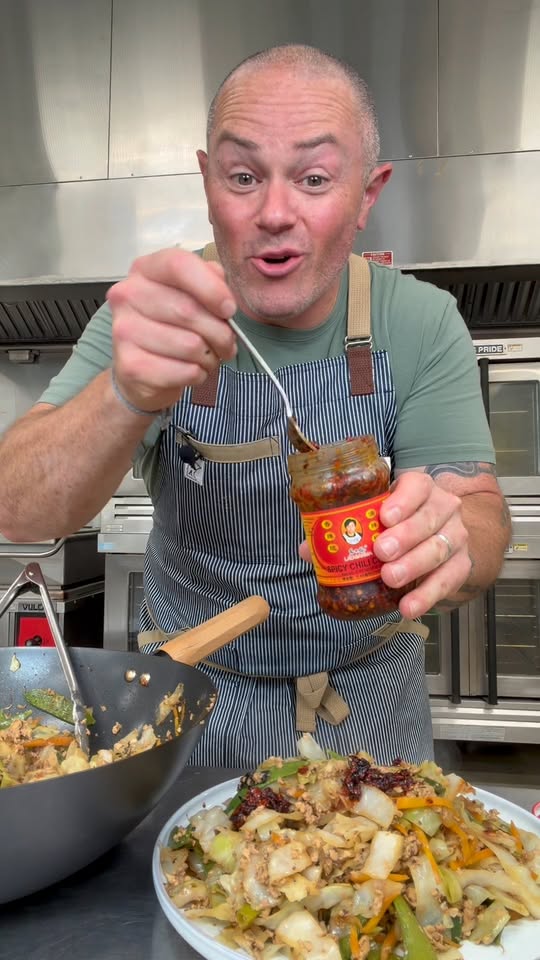 Dirty Dumpling Cabbage Stir-Fry