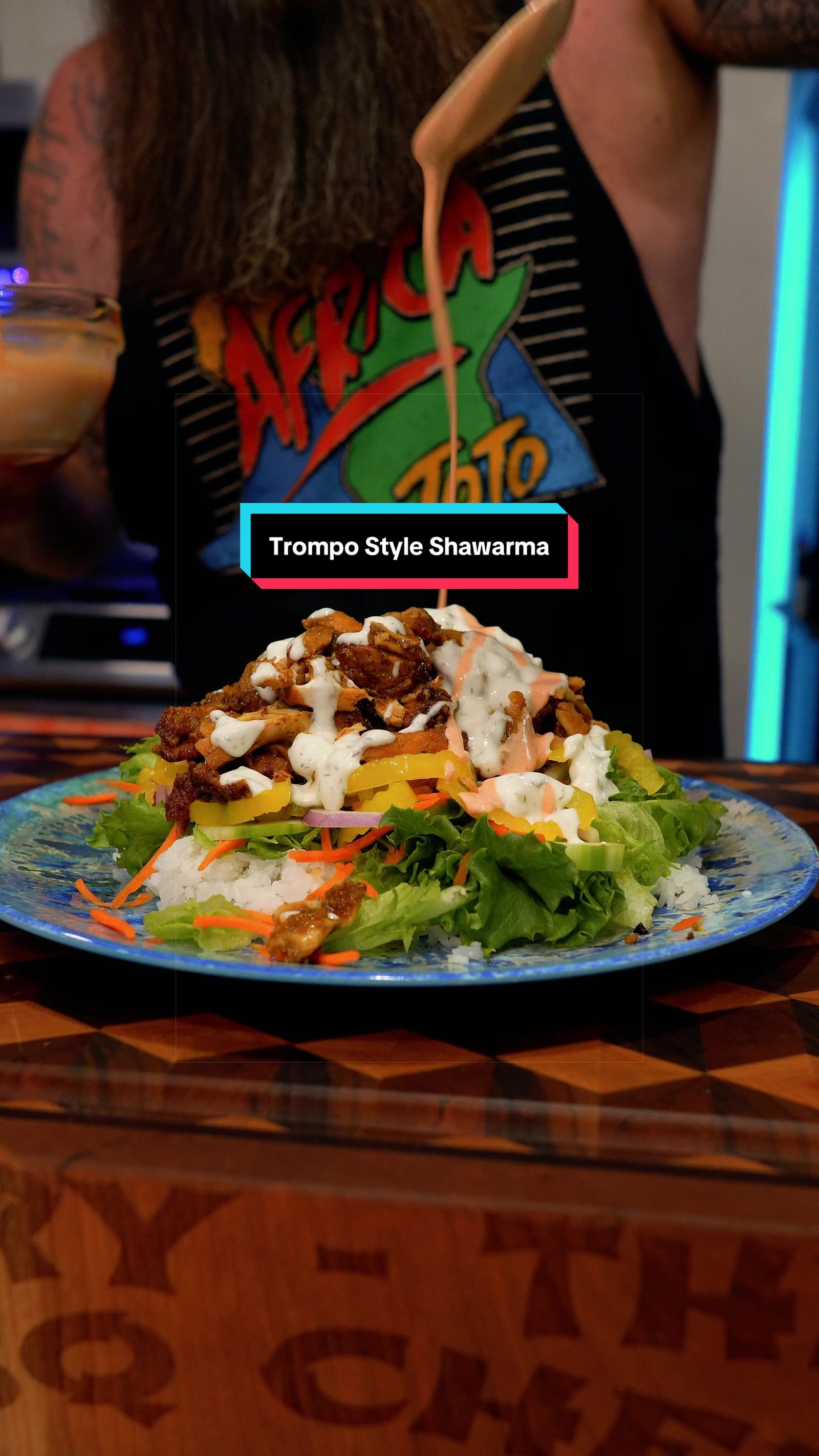 Trompo Style Shawarma