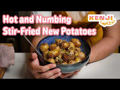 Stir-Fried Potatoes with Garlic and Scallions